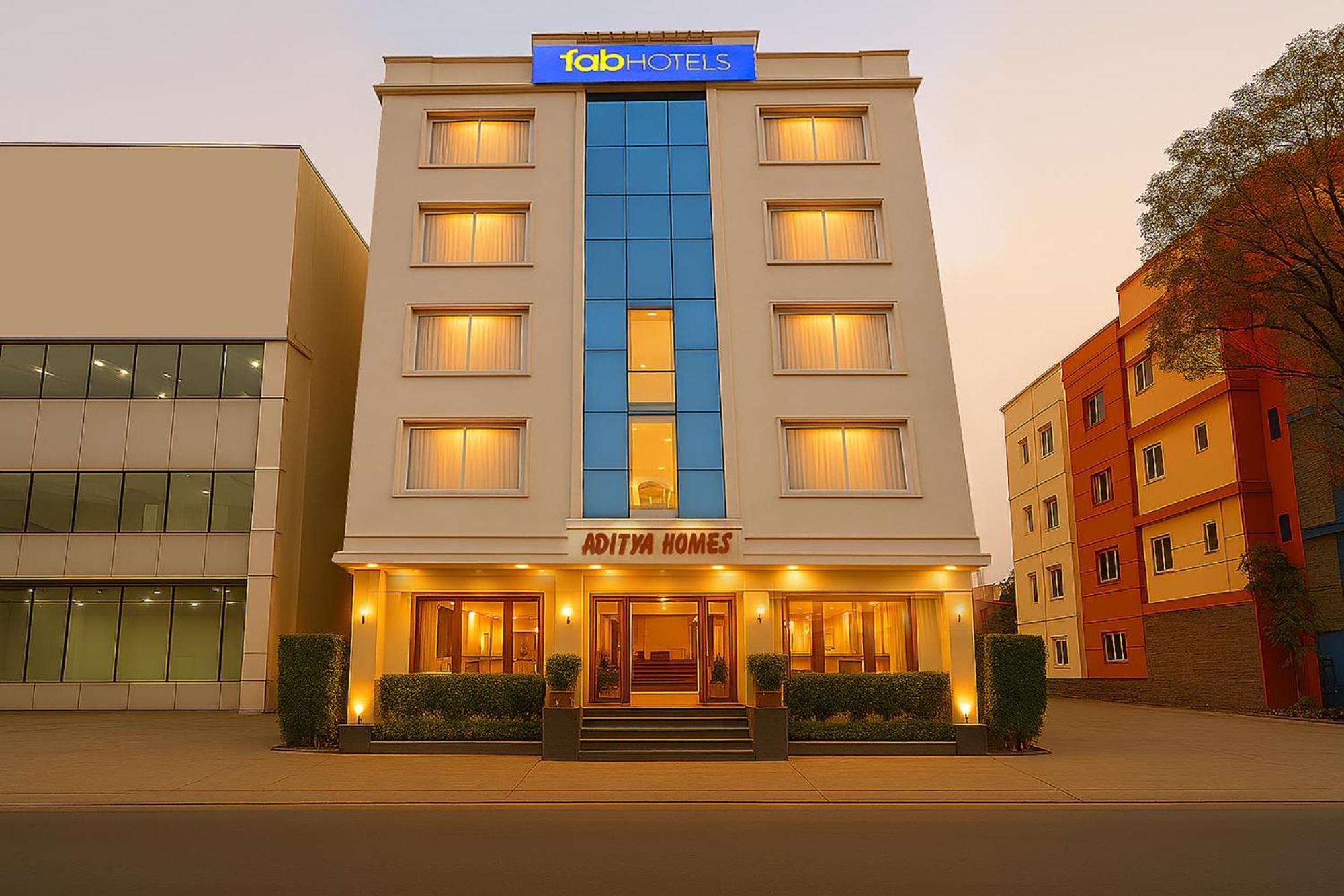 Fabhotel Aditya Homes - Nr Isb, Gachibowli Haiderabad Buitenkant foto
